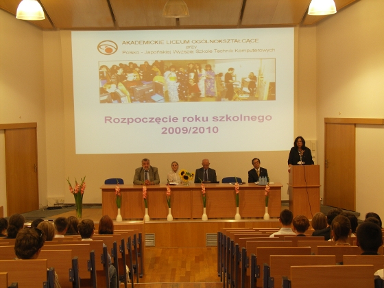 Rozpoczęcie roku szkolnego 2009/2010