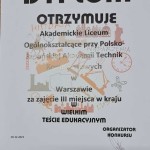 Sukcesy uczniów ALO w konkursie historycznym