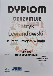 Sukcesy uczniów ALO w konkursie historycznym