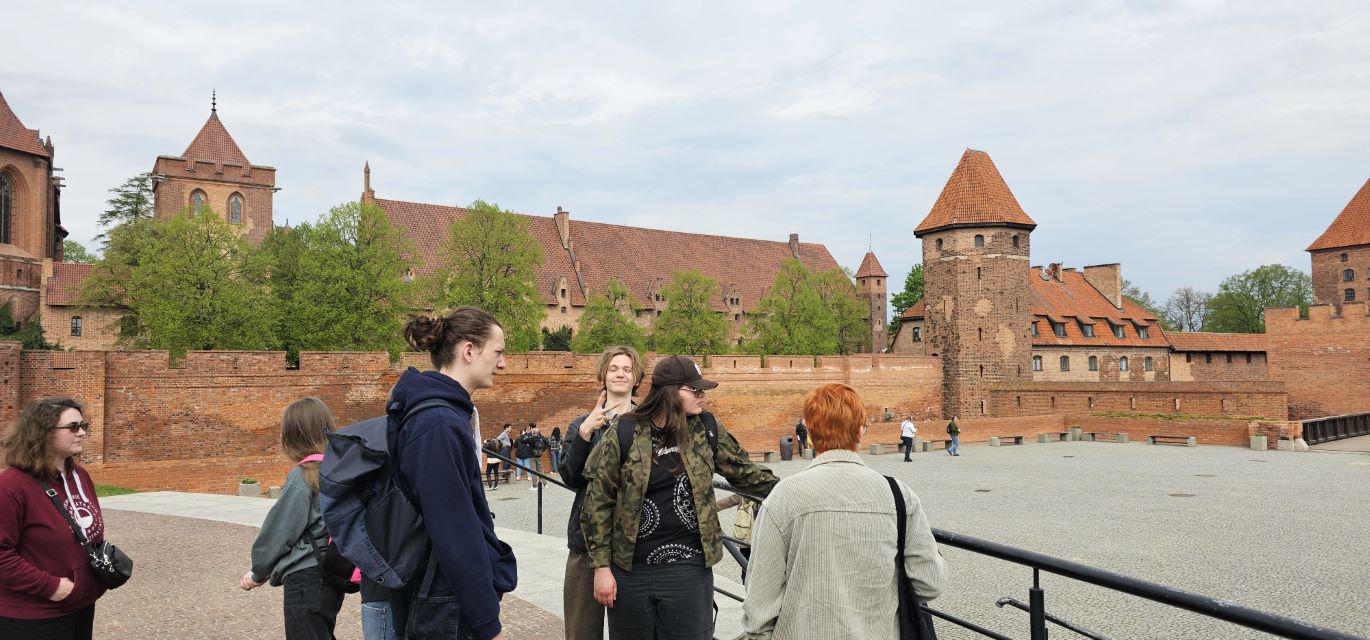 Lekcja historii w Malborku
