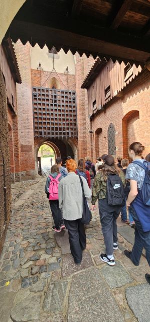 Lekcja historii w Malborku