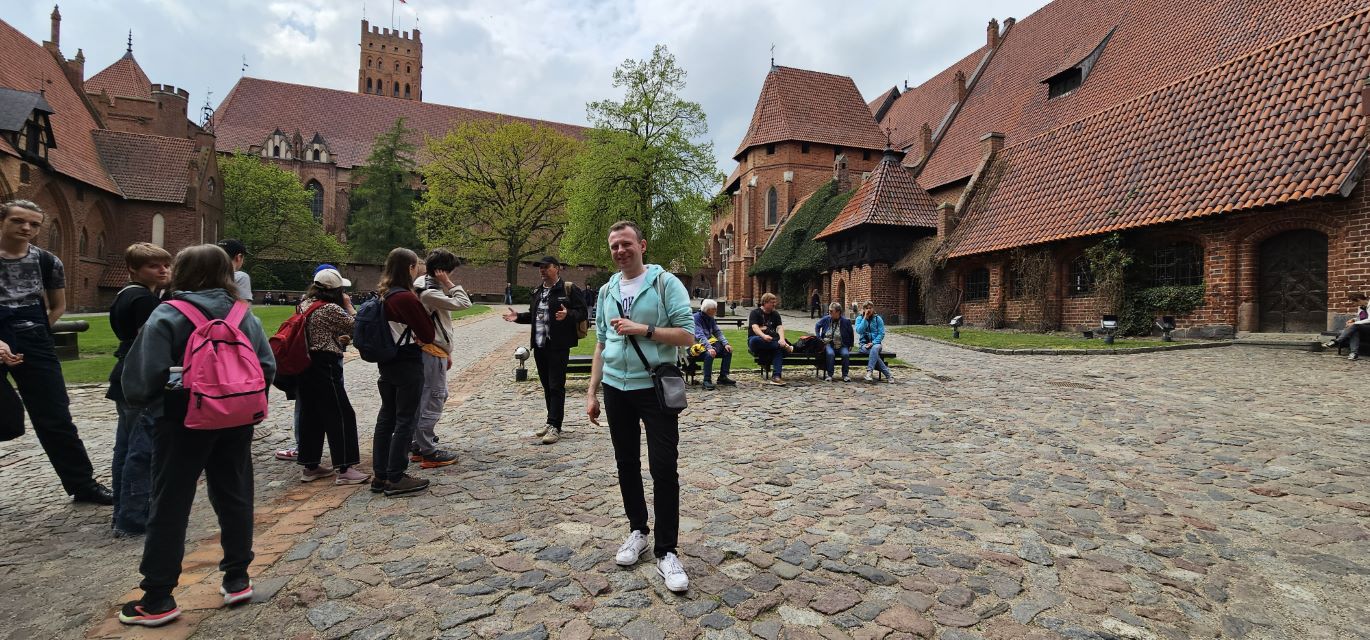 Lekcja historii w Malborku
