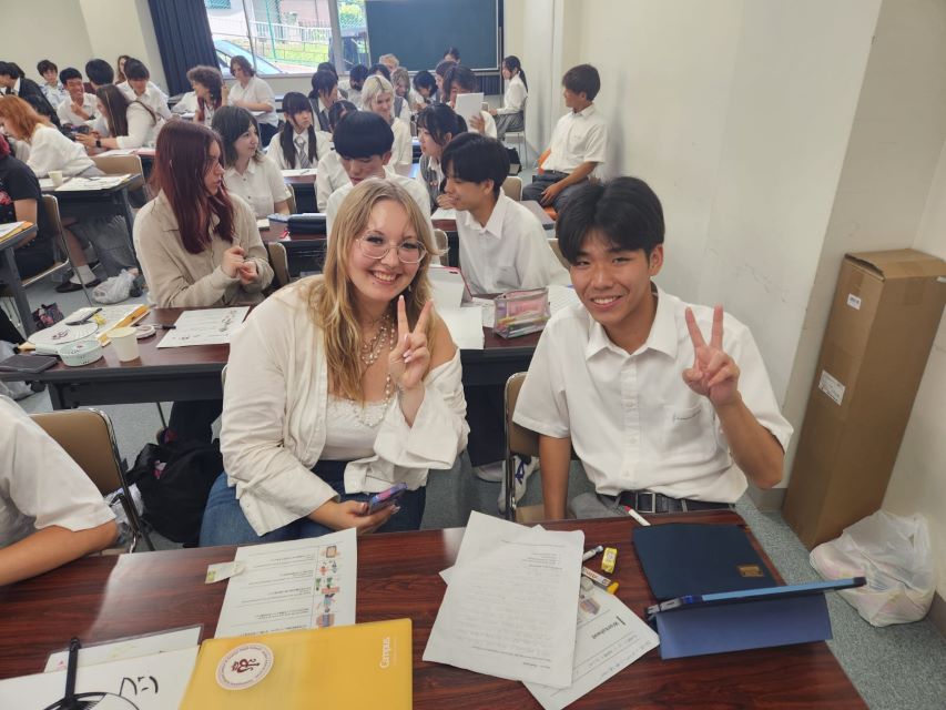 Uczniowie ALO w Japonii