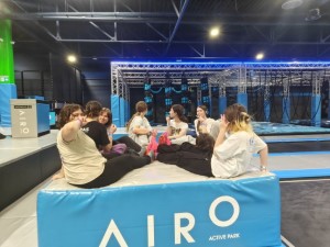 Zajęcia na trampolinach