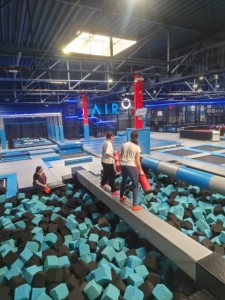 Zajęcia na trampolinach