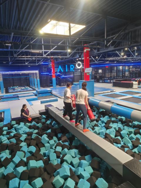 Zajęcia na trampolinach