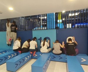 Zajęcia na trampolinach