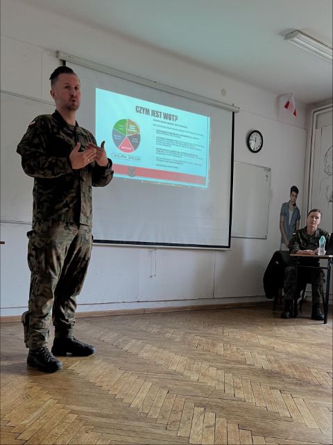 Wizyta przedstawicieli WOT