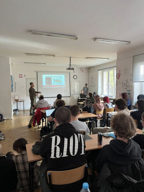 Wizyta przedstawicieli WOT