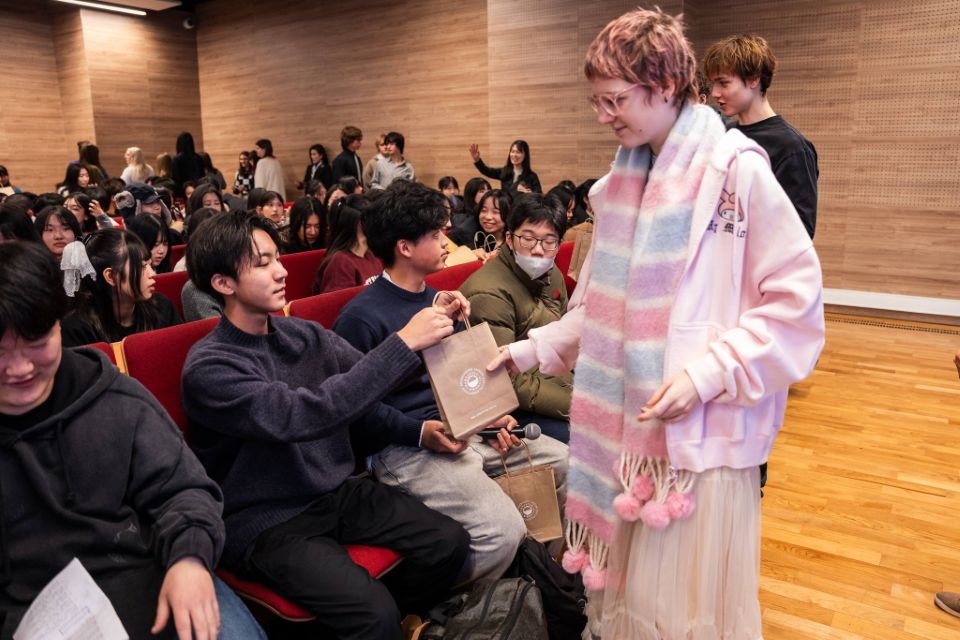 Goście z Japonii w PJATK