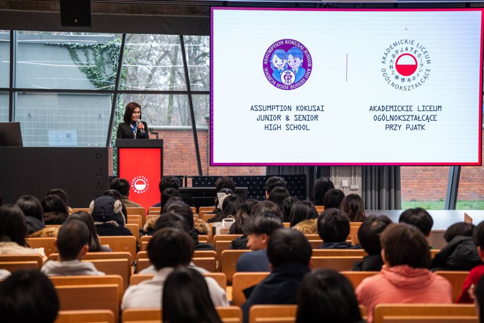 Goście z Japonii w PJATK