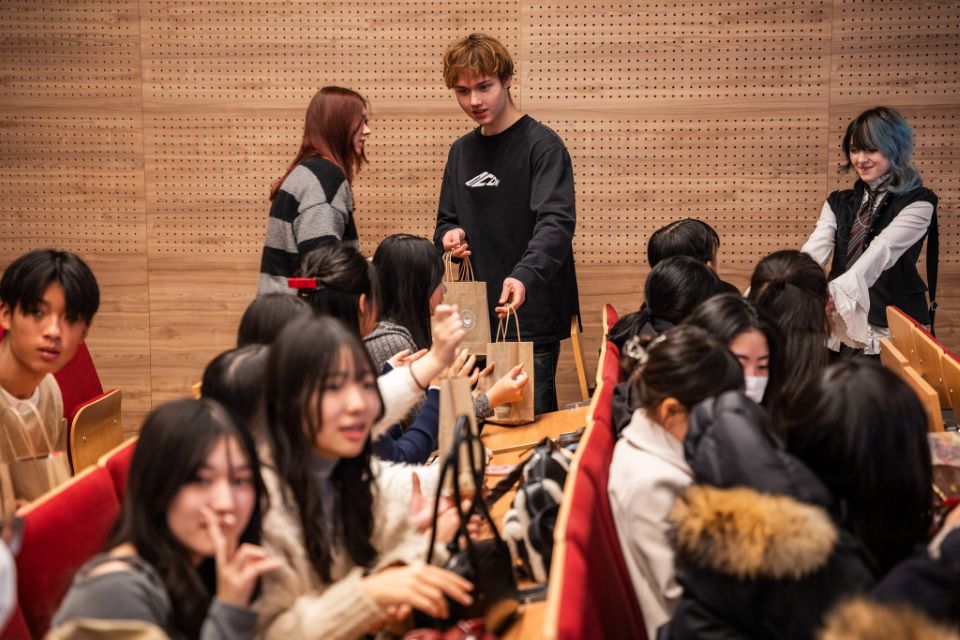 Goście z Japonii w PJATK