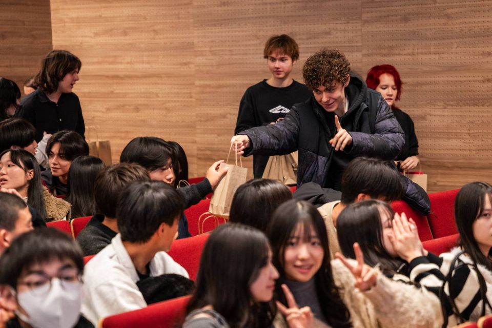 Goście z Japonii w PJATK