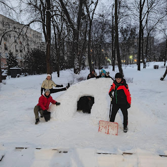 Igloo w ogrodzie ALO