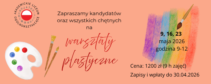 Warsztaty plastyczne 2026