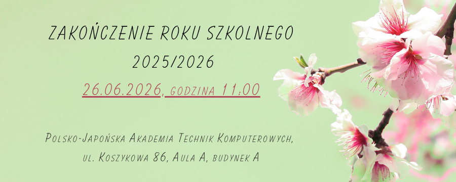 Zakończenie roku szkolnego 2025/2026