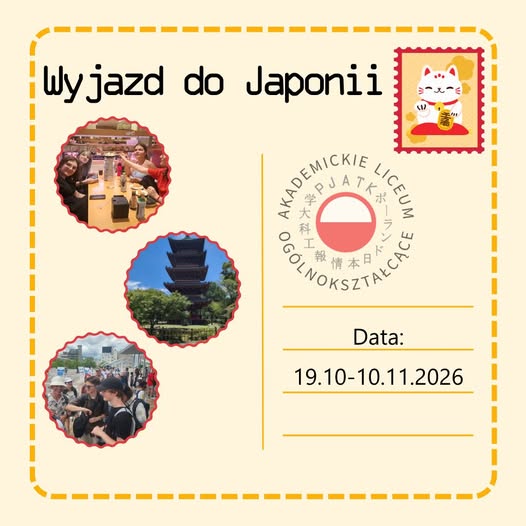 Wyjazd do Japonii